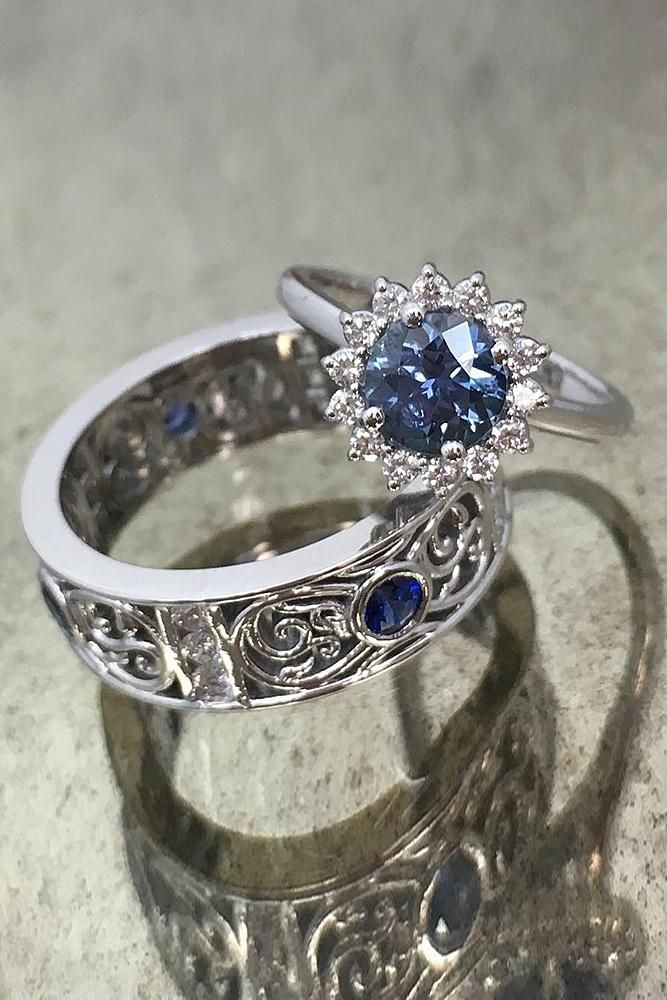 Unique matching couple rings